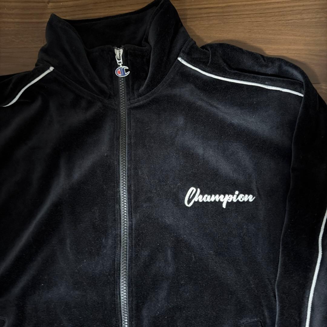 Champion (チャンピオン) ベロア ジップジャケット パンツ 上下セット