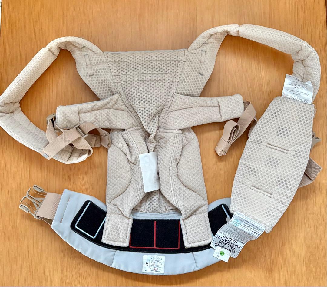エルゴベビー　オムニブリーズ　サンドベージュ　抱っこ紐　極美品