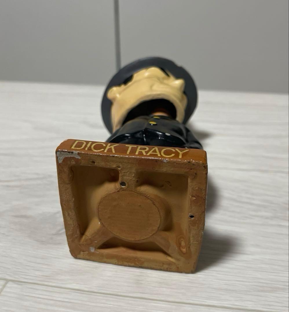 昭和レトロ　デック.トレイシーボブルヘッドフィギュア　陶器製　1960年代