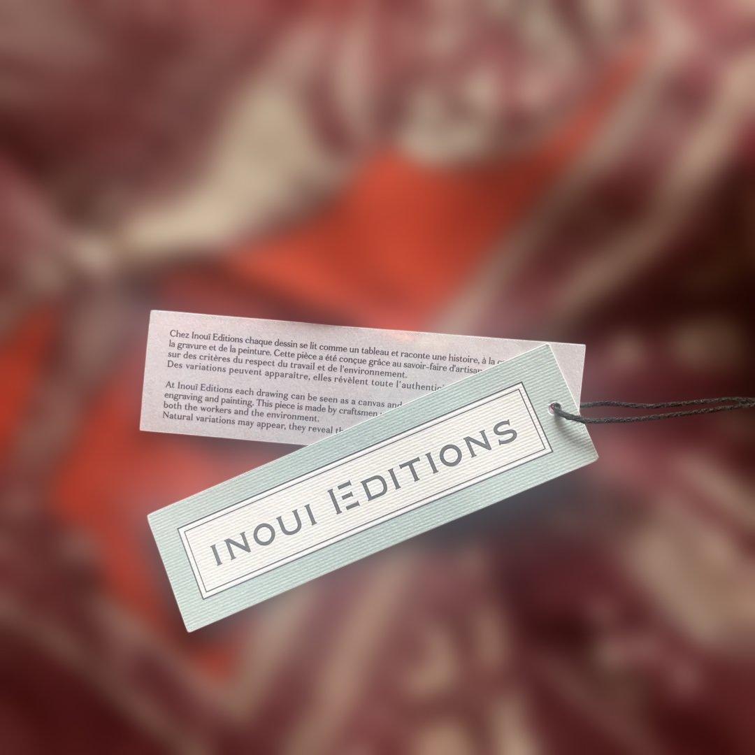 INOUI EDITIONS フリンジ付きストール