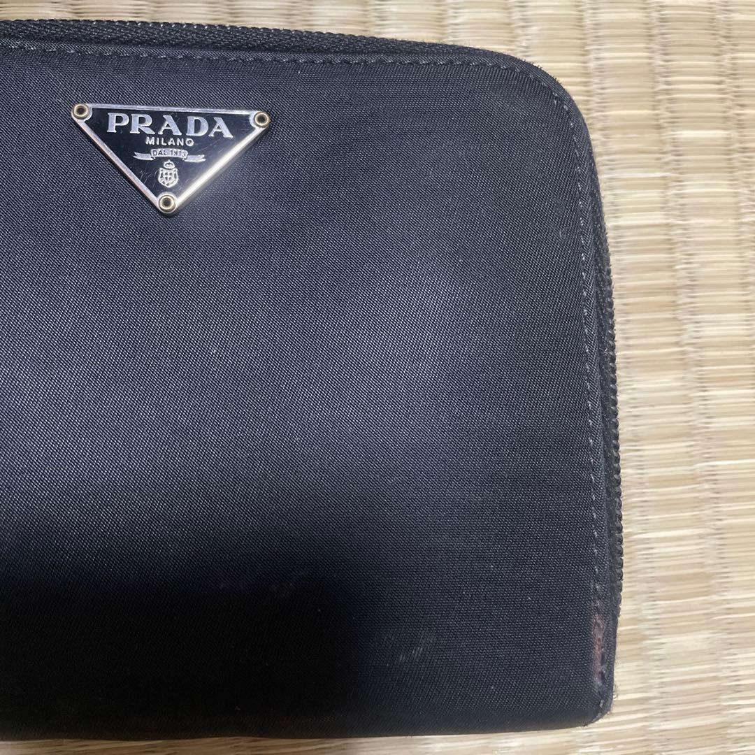 PRADA プラダ ナイロン サフィアーノ 二つ折り財布