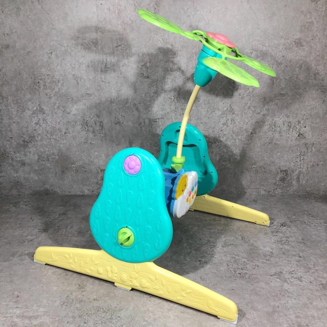 美品 大人気 プーさん えらべる回転 6WAY ジムにへんしんメリー ベビージム