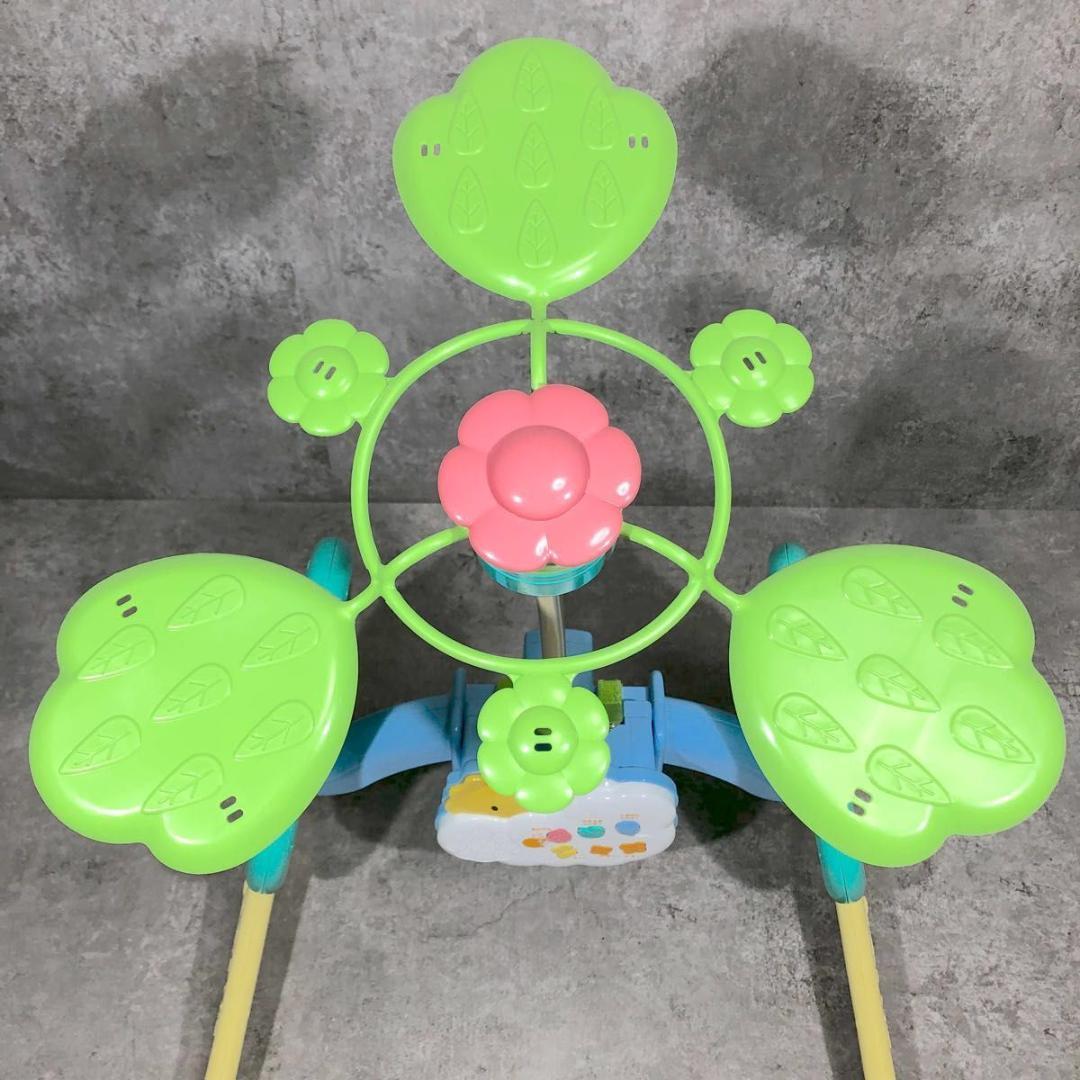 美品 大人気 プーさん えらべる回転 6WAY ジムにへんしんメリー ベビージム