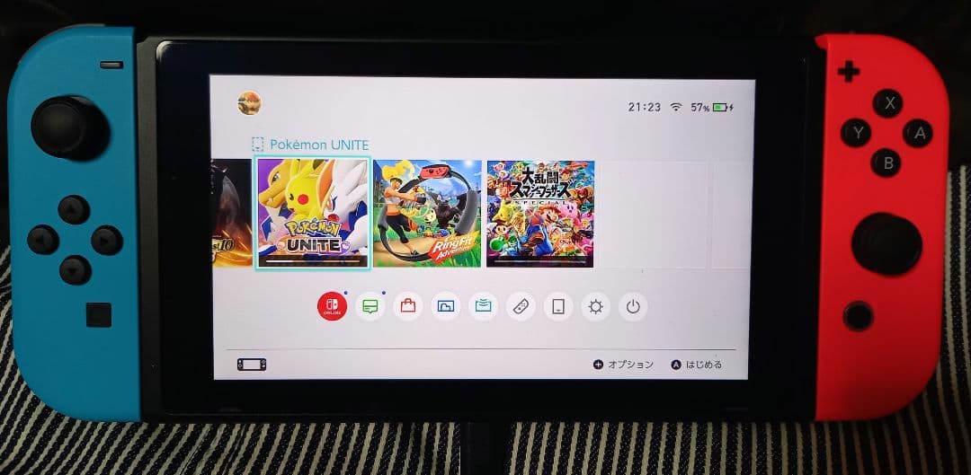 Nintendo Switch本体　バッテリー拡張型　良品