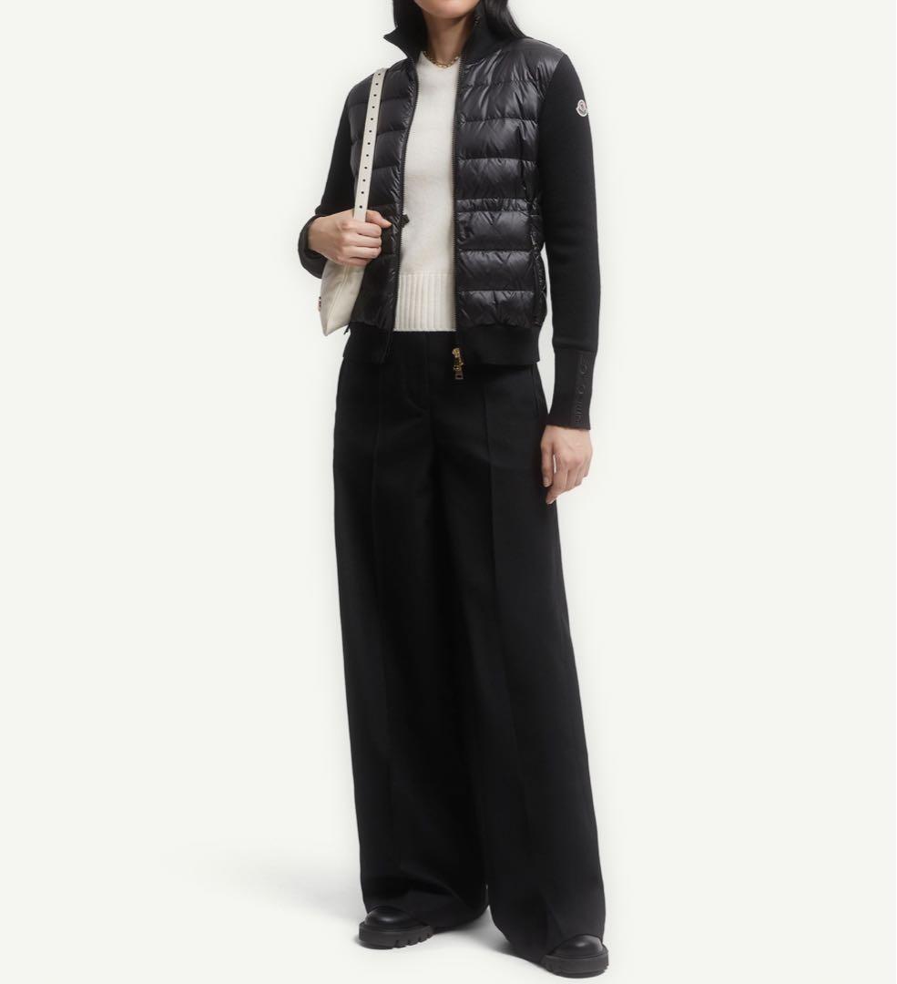 kirara さま専用MONCLERブラックダウンカーディガン