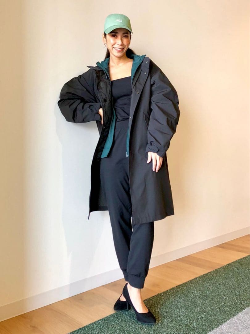 【美品】2025 UNIQLO ウィンドプルーフ2WAYコート