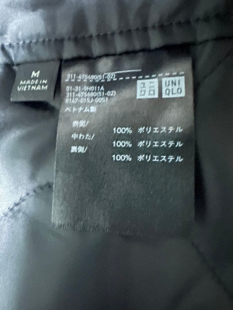 【美品】2025 UNIQLO ウィンドプルーフ2WAYコート