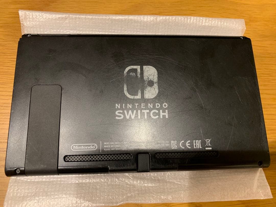 Nintendo Switch 本体 グレー （訳あり）＋SDカード128G付き