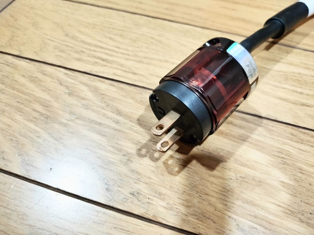 ノイズ対策 oyaide TUNAMI NIGO V2 約1m 自作電源ケーブル