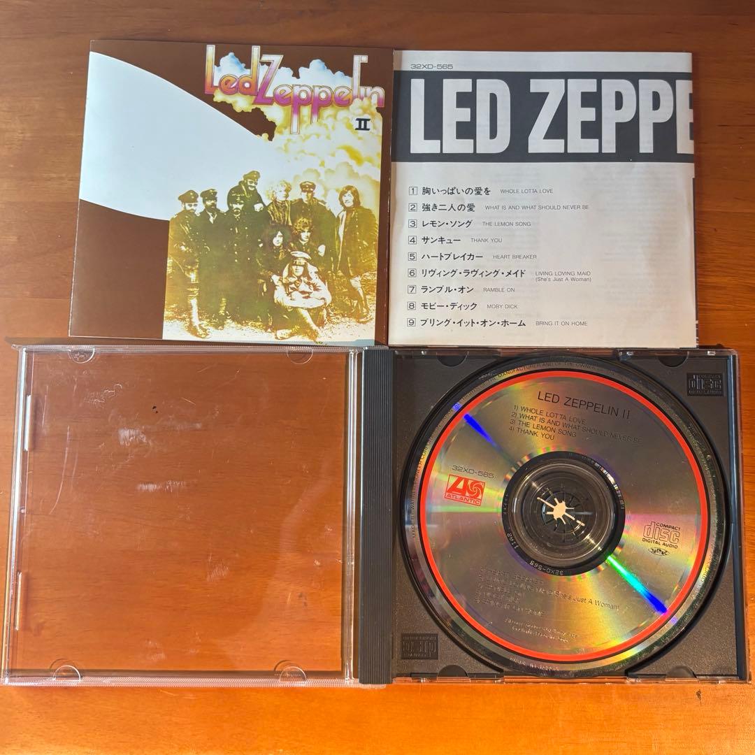 【中古CD】 レッド・ツェッペリン Ⅱ ・ Ⅲ ・ Ⅳ 3枚セット