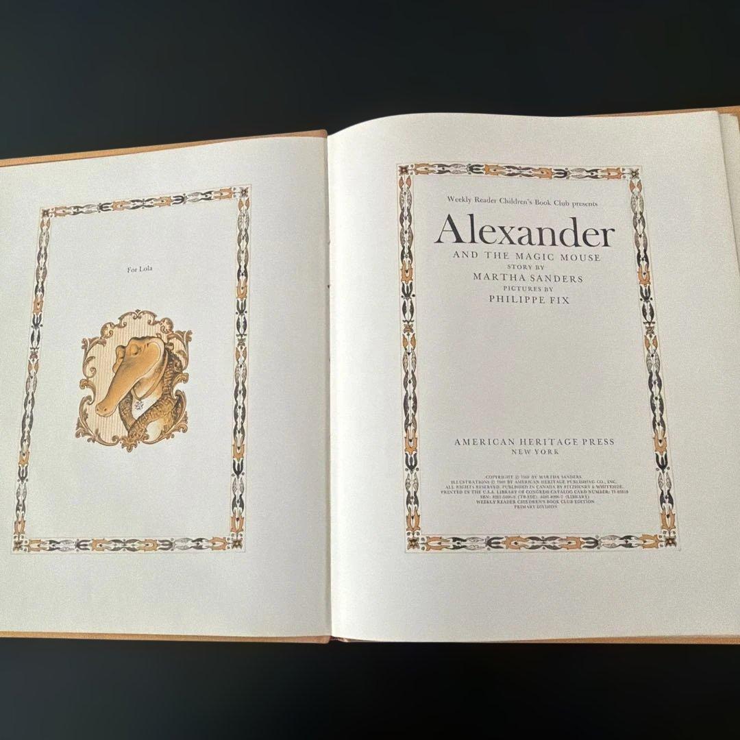 絵本・児童書 Alexander and the Magic Mouse