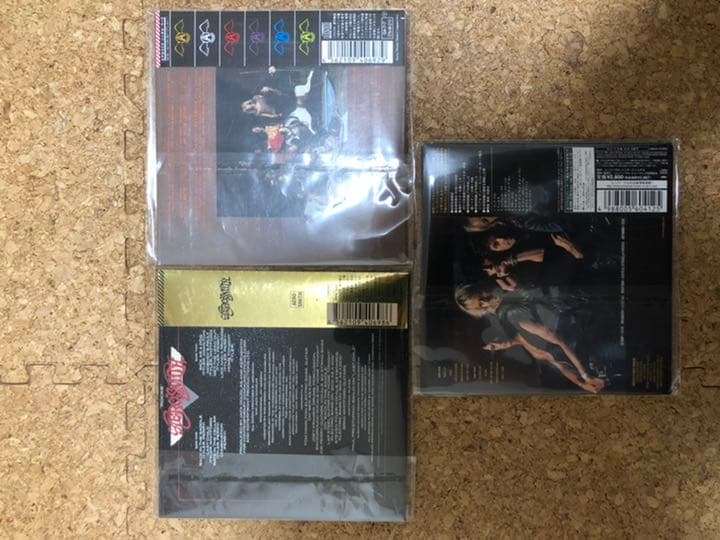 エアロスミス　紙ジャケ　3枚セット