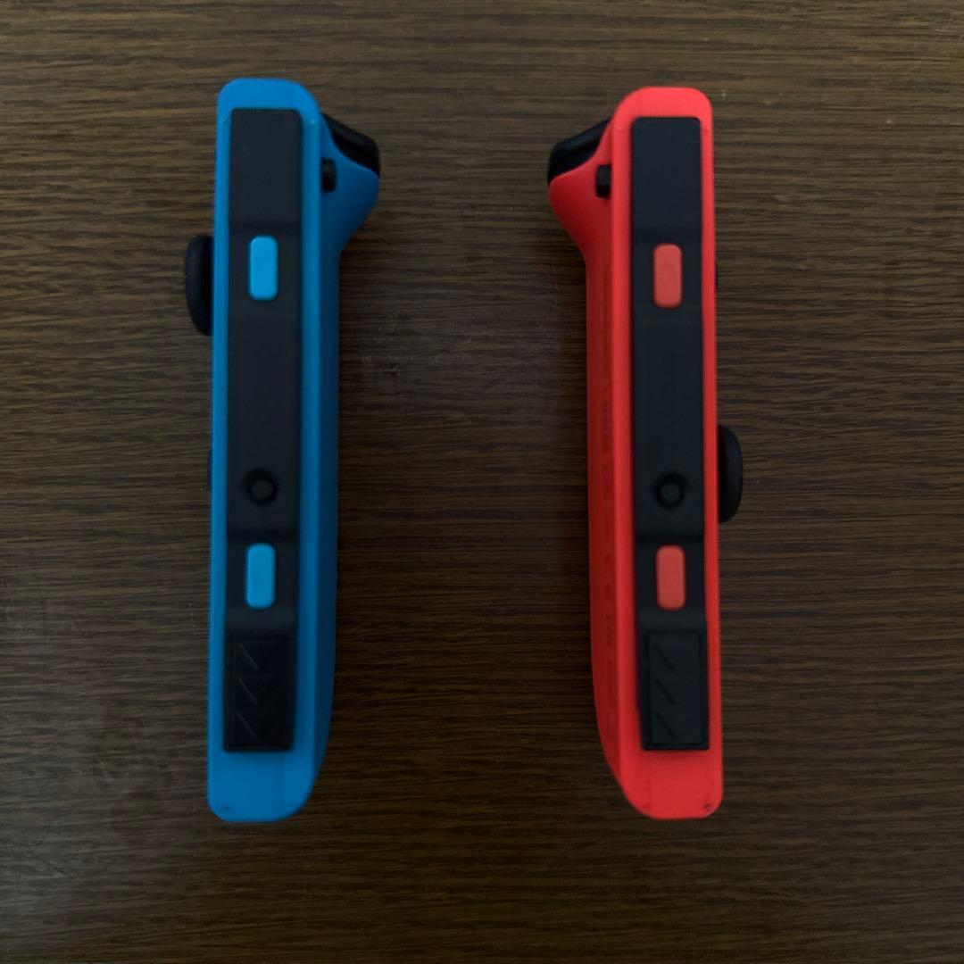 Nintendo Switch 青/赤 本体　バッテリー強化版　おまけ付き