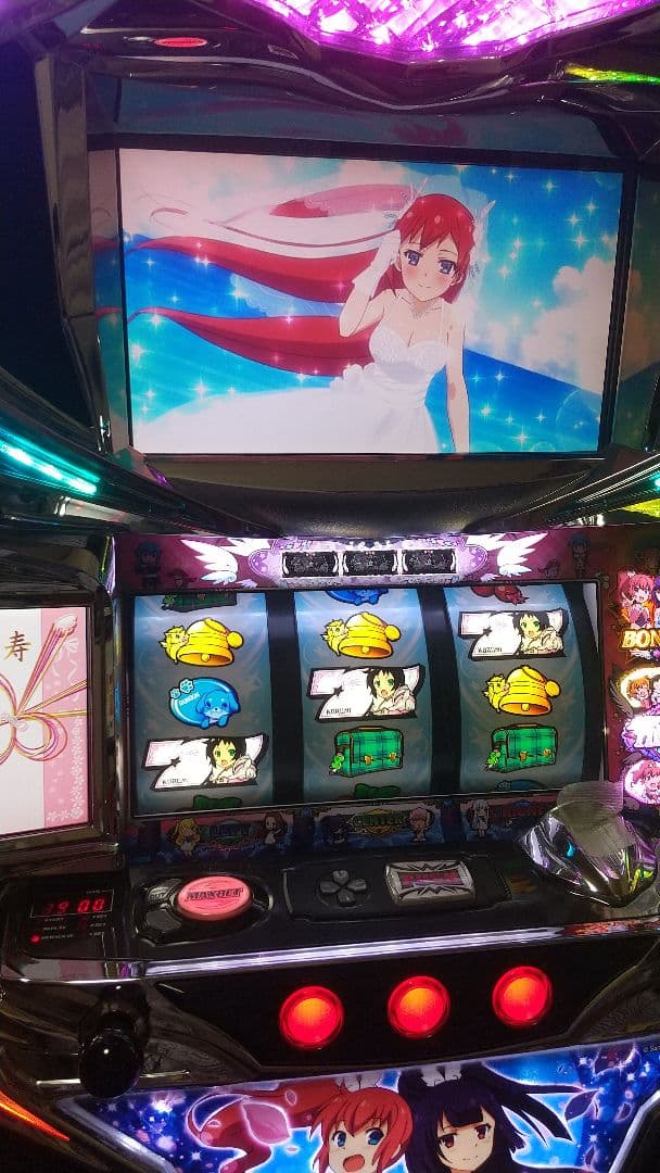 パチスロ実機　5号機　ツインエンジェルBREAK　スロット　不要機付き