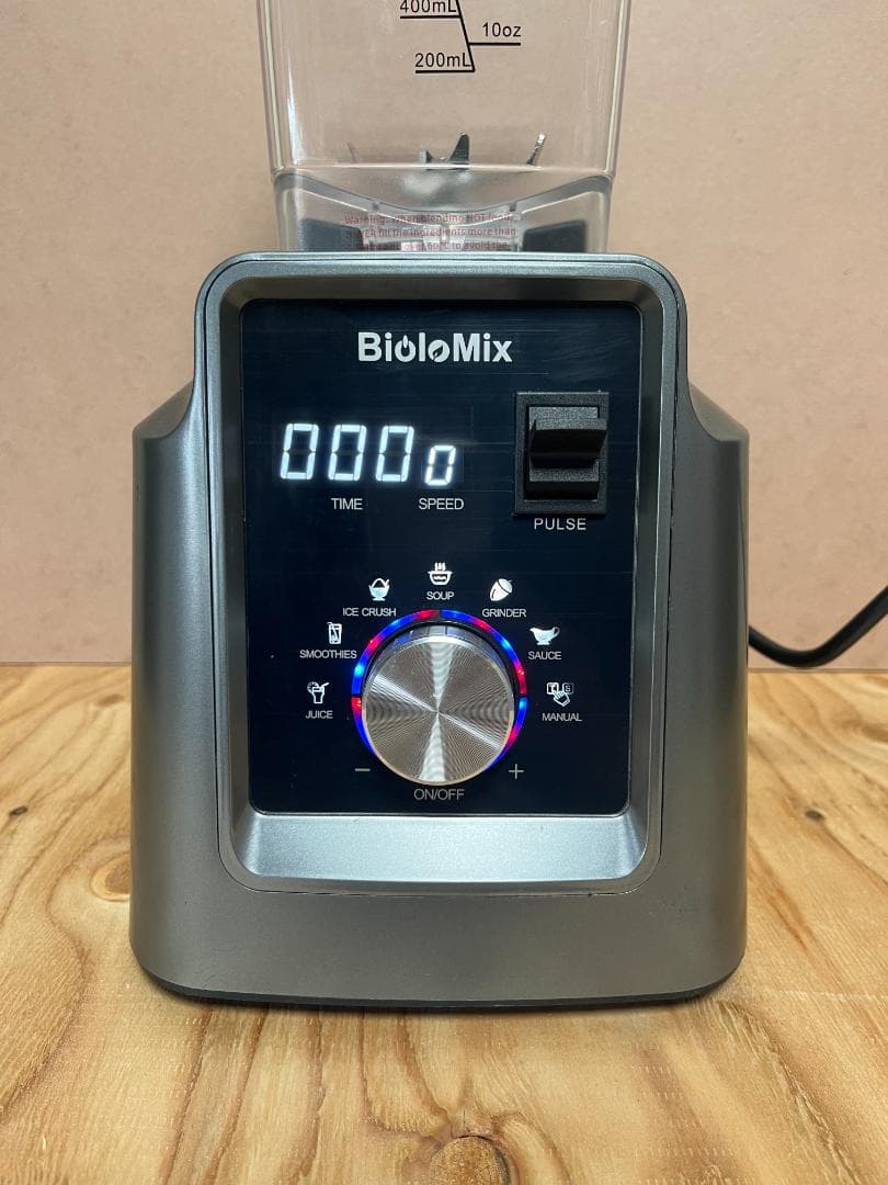 中古品 BioloMixバイオロミックスT5600 スタンドミキサー ジューサー