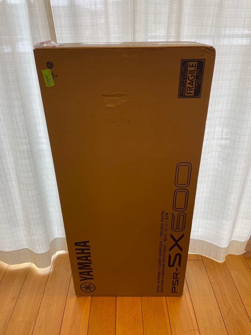 新品　YAMAHA PSR-SX600 デジタルキーボード