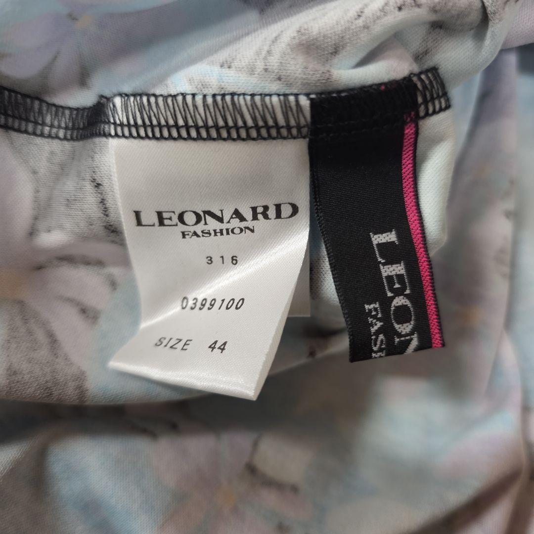LEONARD 未使用品‼️ 花柄 半袖トップス 黒・青・ピンク y80