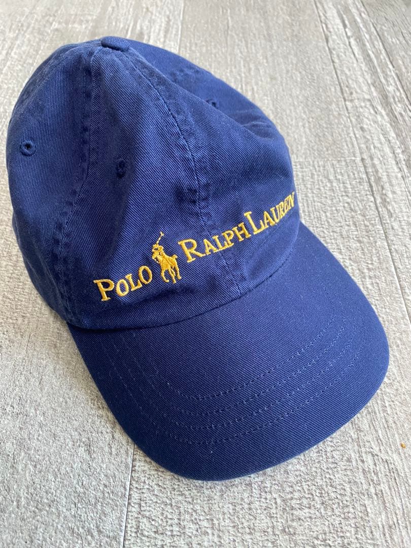 Beams × Polo Ralph Lauren ネイビーキャップ