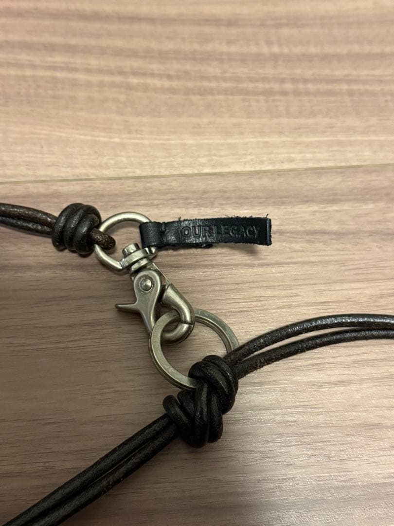 アクセサリー Our Legacy Udon Ladon Dark Brown