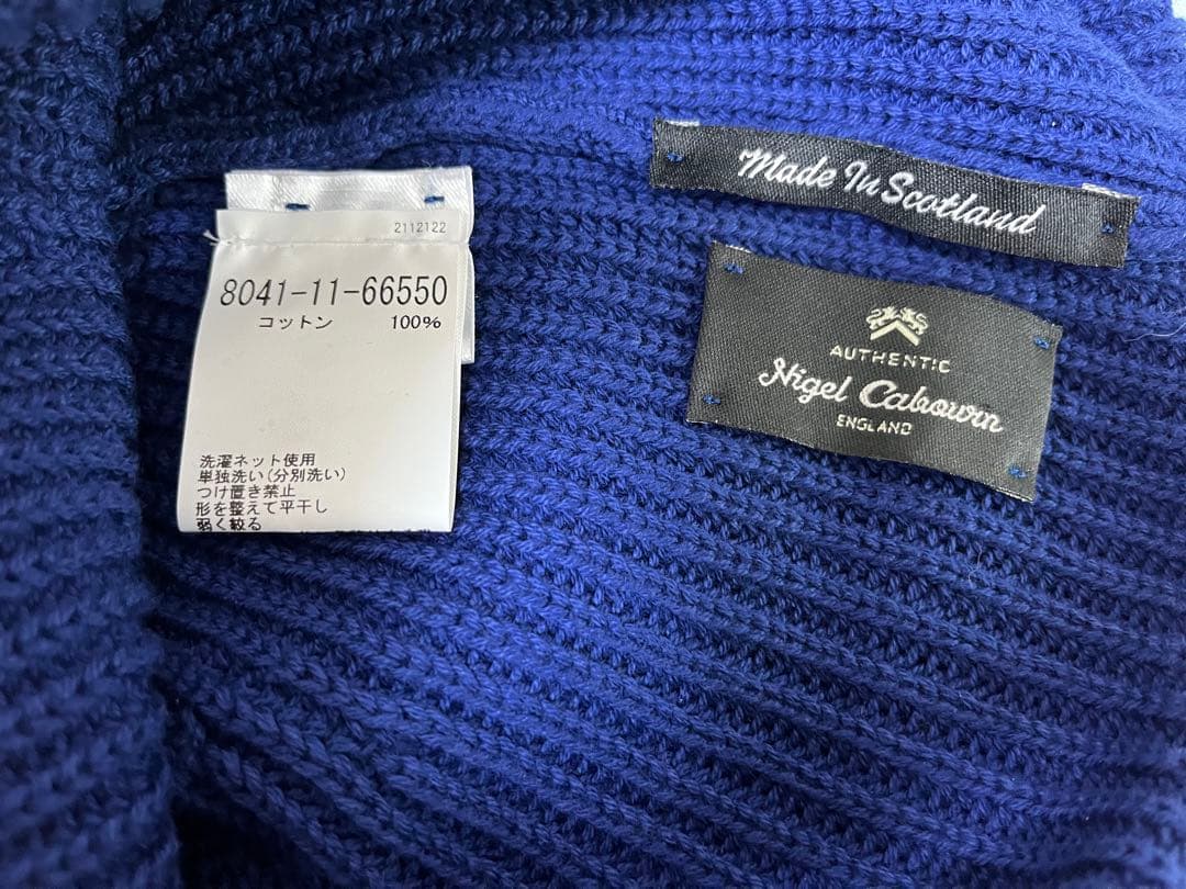 ナイジェルケーボン　nigelcabourn コットンビーニー
