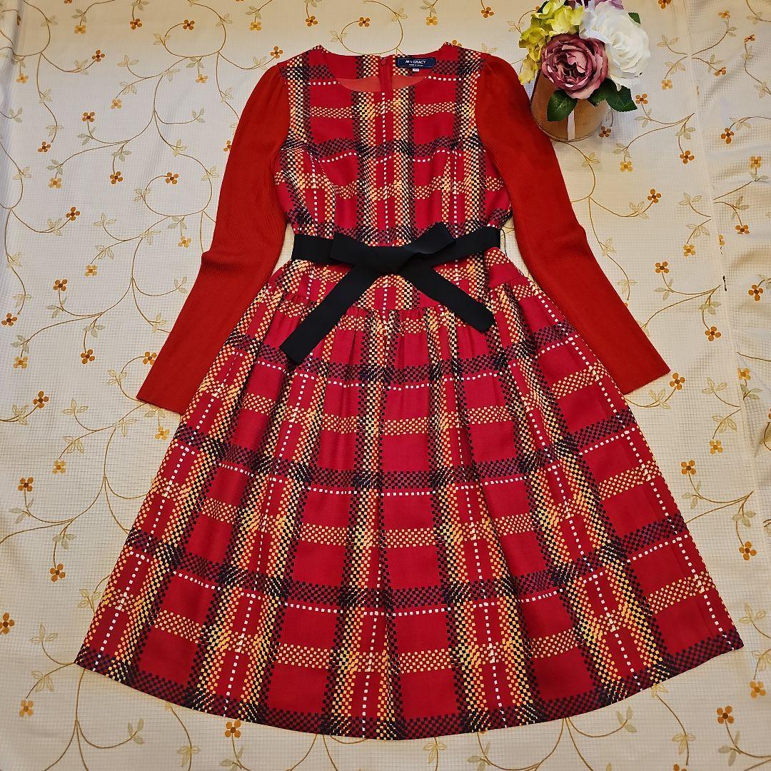エムズグレイシー♡ワンピース 40 トラッドチェック