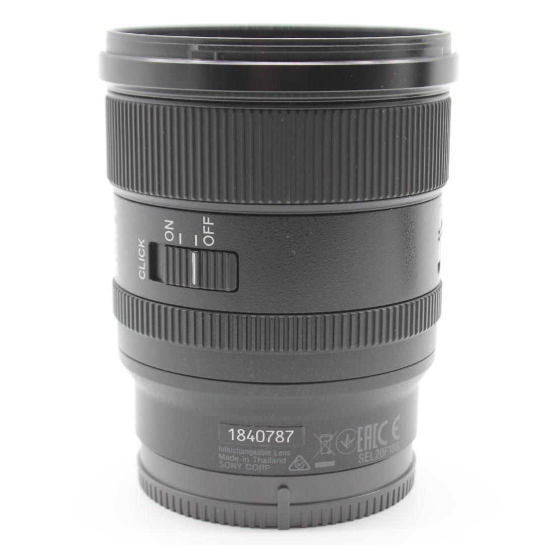 SONY FE 20mm F1.8 G レンズ