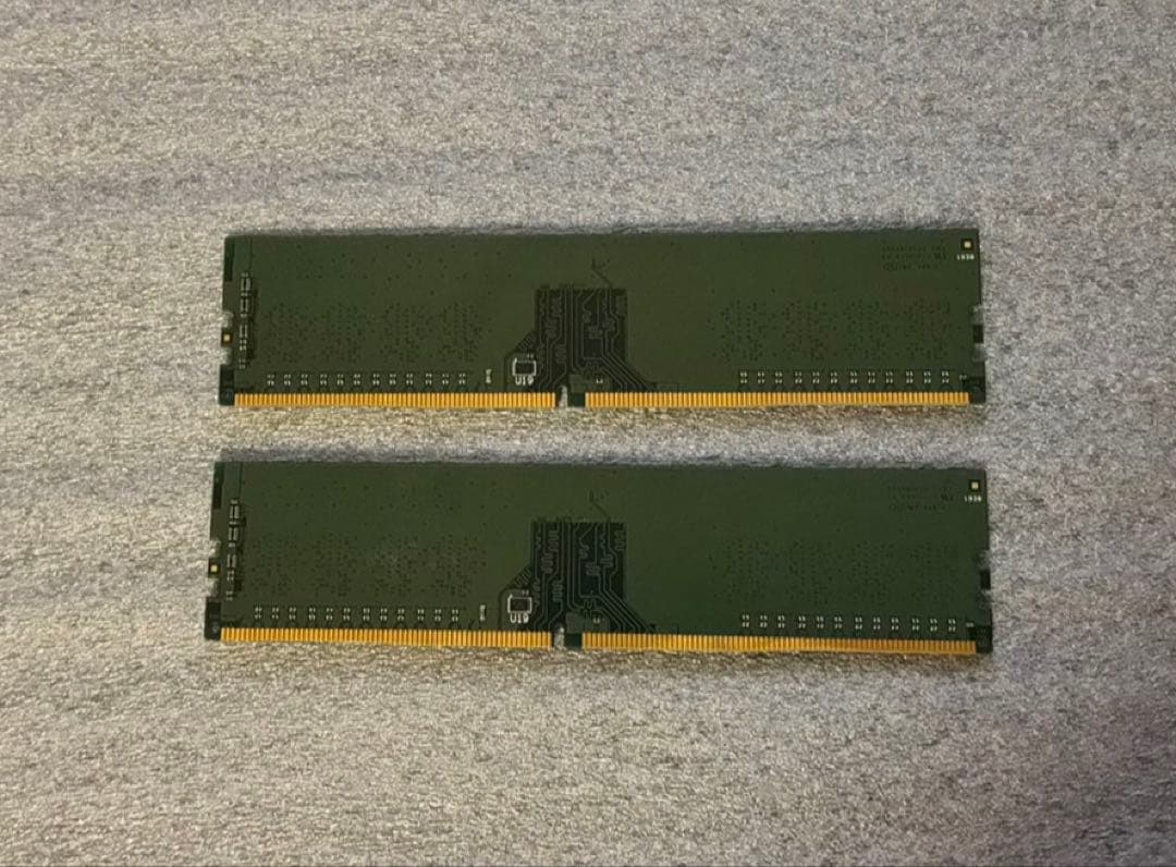 Crucial 8GB 2枚セット メモリー