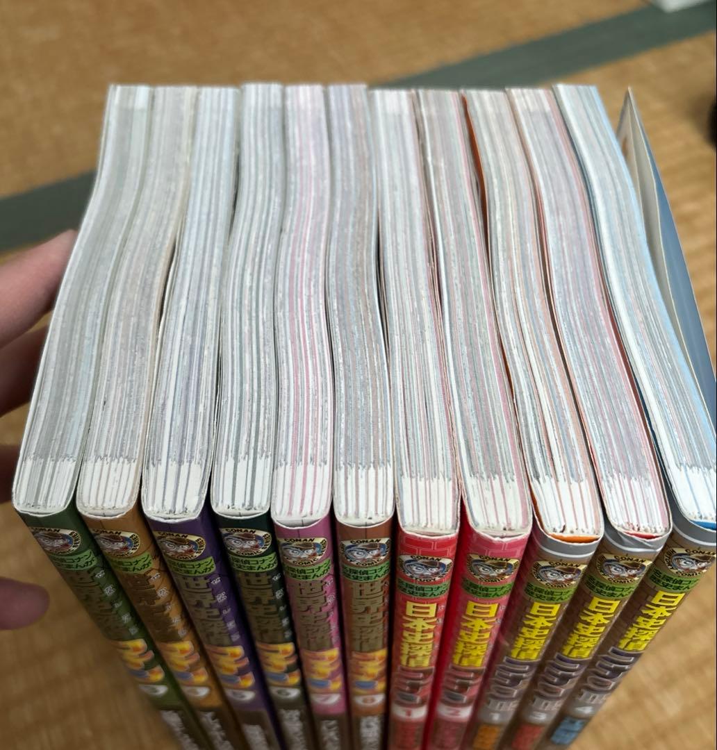 大人気！！日本史探偵コナンシーズン2 他コナン歴史本11冊セット