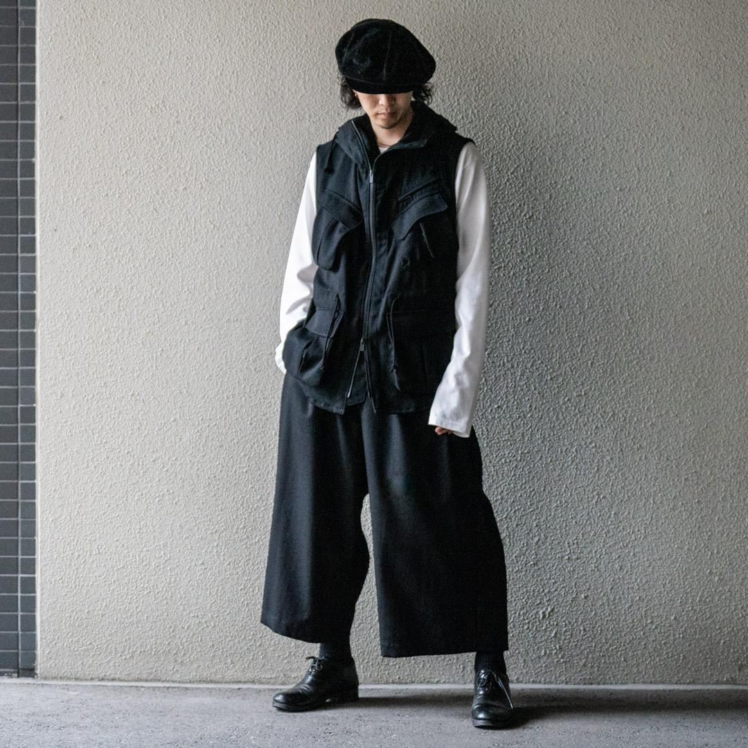 Yohji yamamoto Pour homme ミリタリーフードベスト 2