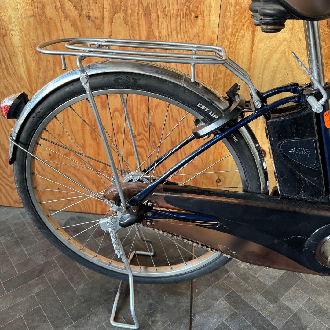 電動アシスト自転車 シティタイプ ネイビー