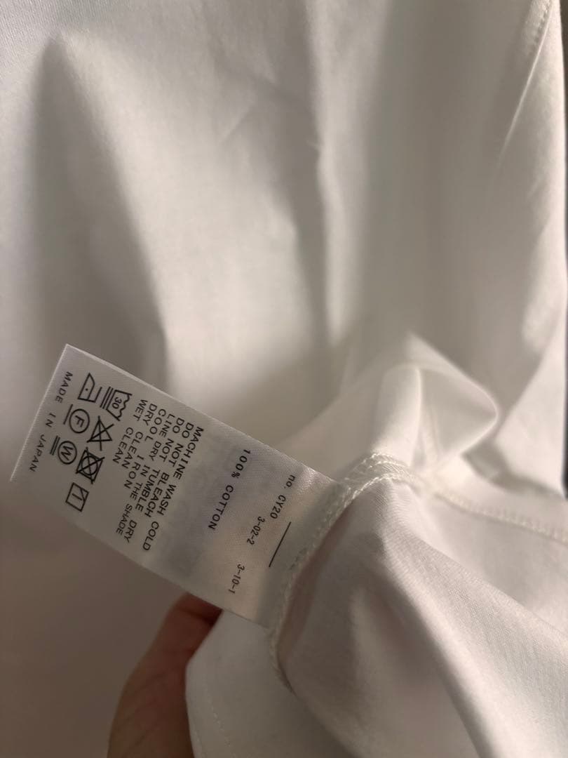 新品未使用　ドゥーズィエムクラス　shapely Tシャツ　ホワイト　白