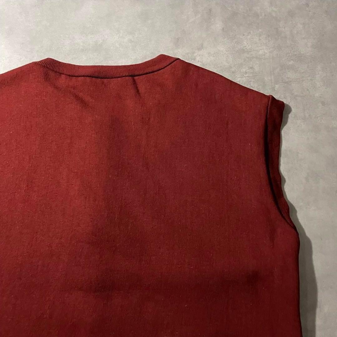 【希少】70s〜 double face sweat vest XL ドイツ製