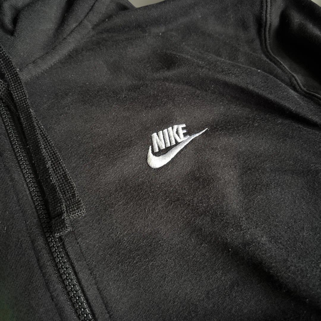 ナイキ NIKE 上下スエット パーカー パンツ ジャガー セットアップ 黒