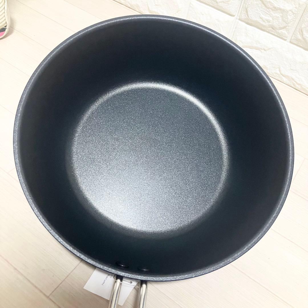 【未使用】28cm/Kurihara harumi ヨシカワIH対応型フライパン
