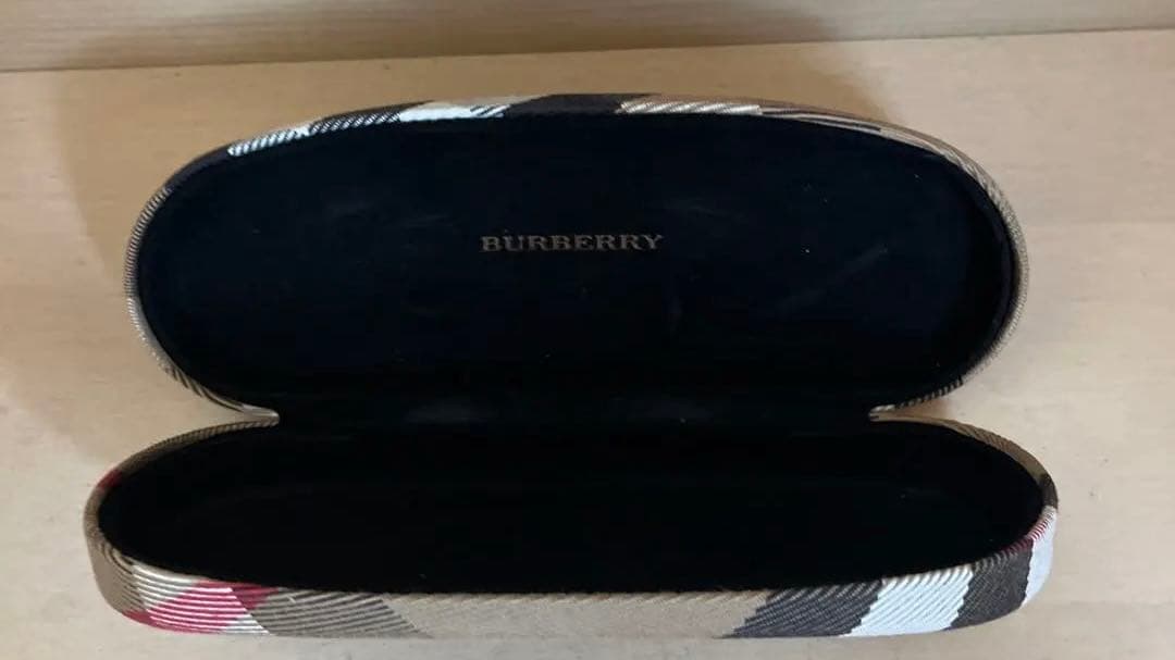 Burberry パープルグリーン メタルフレーム サングラス TIT 5497