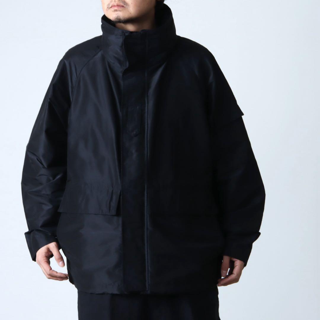 COMOLI コットンシルクミリタリーパーカー　サイズ1