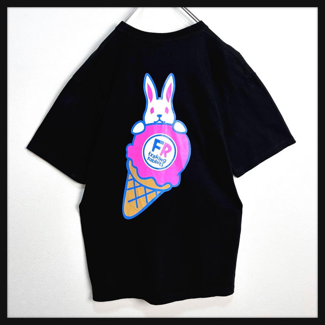 【美品】FR2 アイスクリーム Tシャツ 完売 バックプリント 刺繍 人気モデル