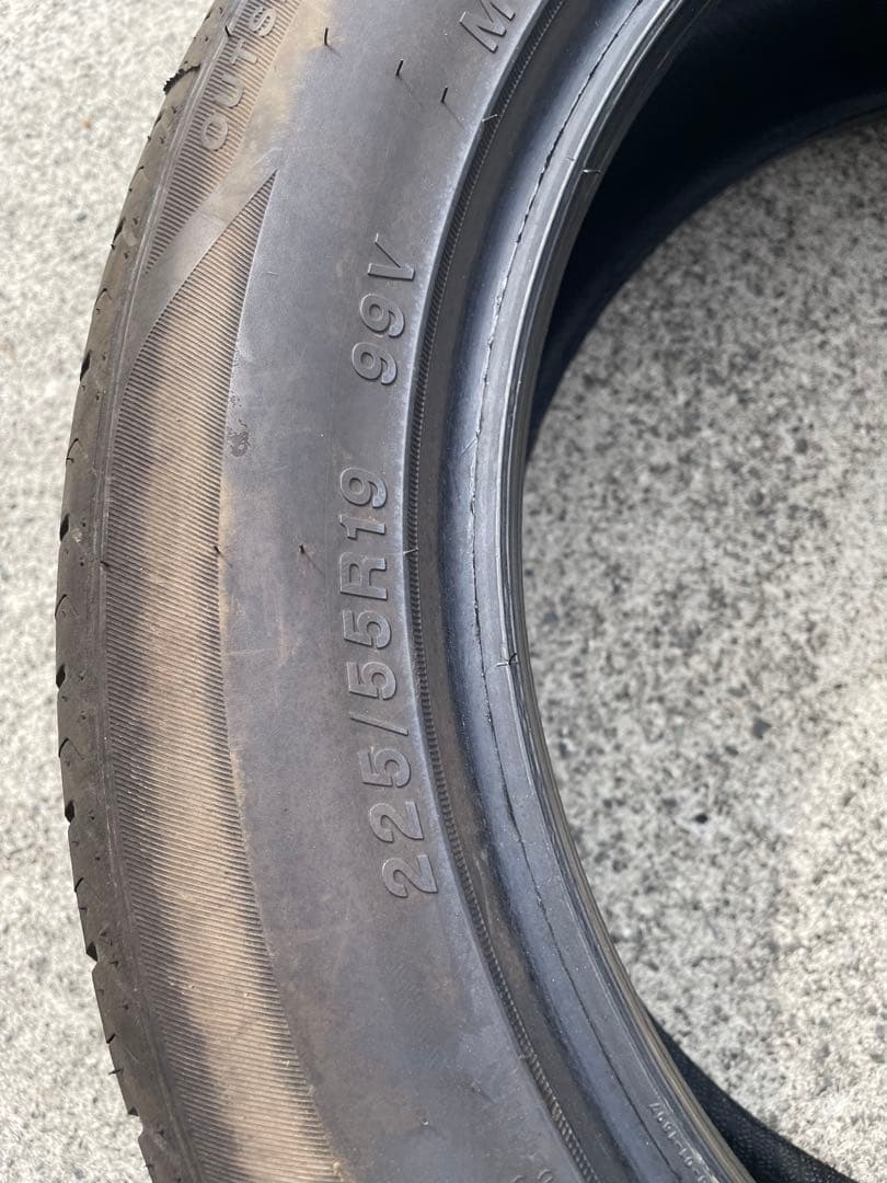 ノーマルタイヤ 19インチ 225/55R19 グリンランダー るる様