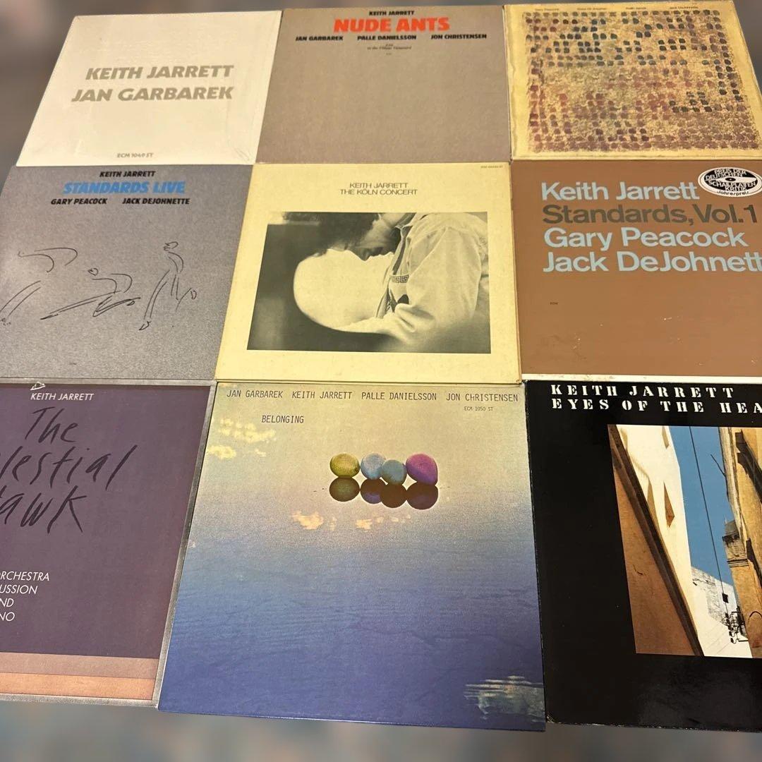 キース・ジャレット／レコードまとめ売り16枚セット＋貴重写真集