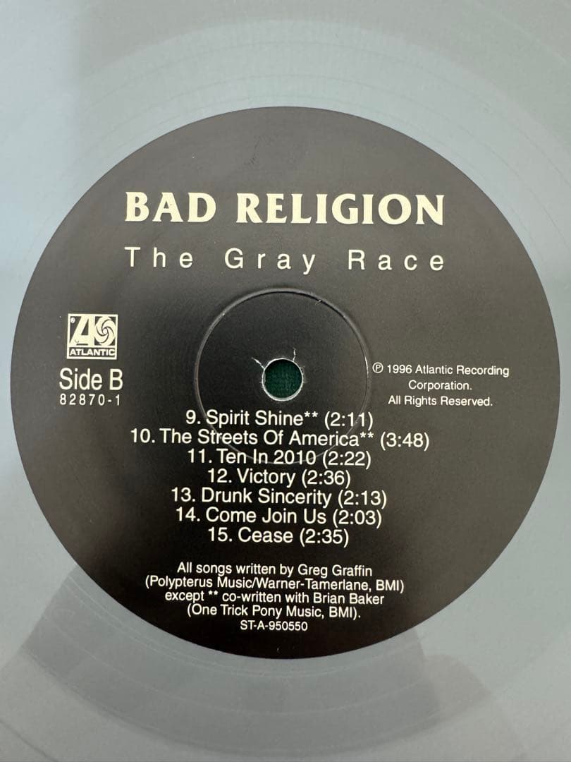 BAD RELIGION レコードUS original