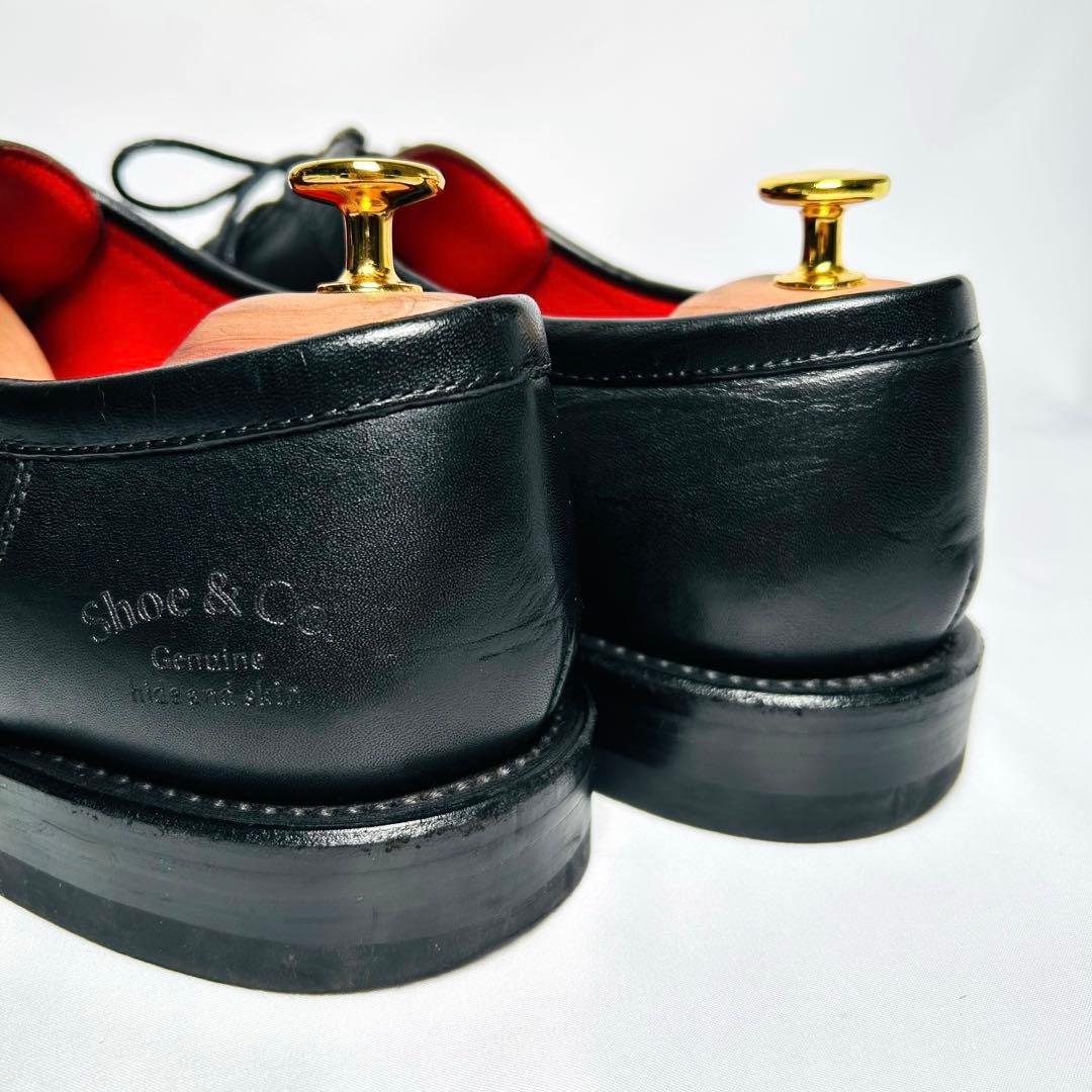 【極美品】REGAL Shoe & Co. 26 チロリアン 2アイレット 黒