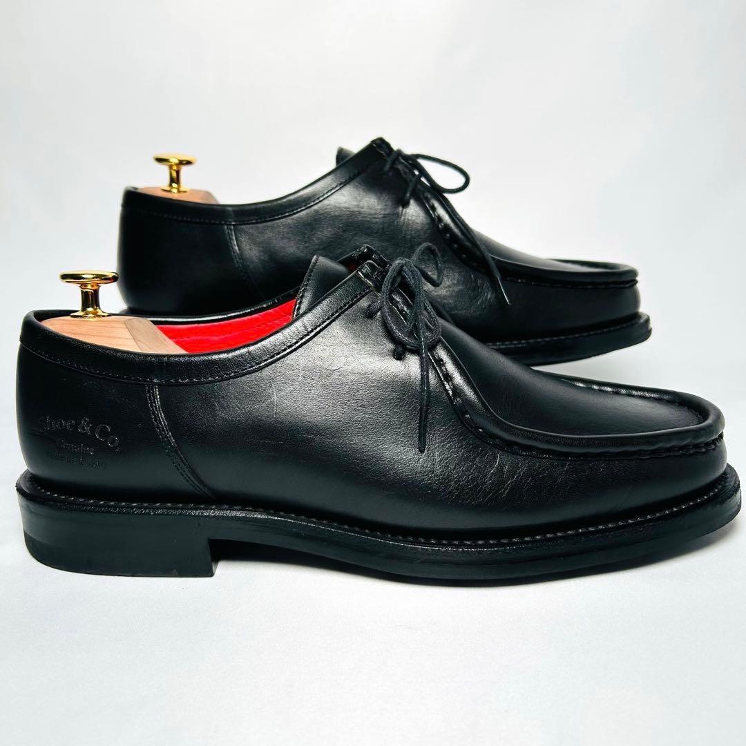 【極美品】REGAL Shoe & Co. 26 チロリアン 2アイレット 黒