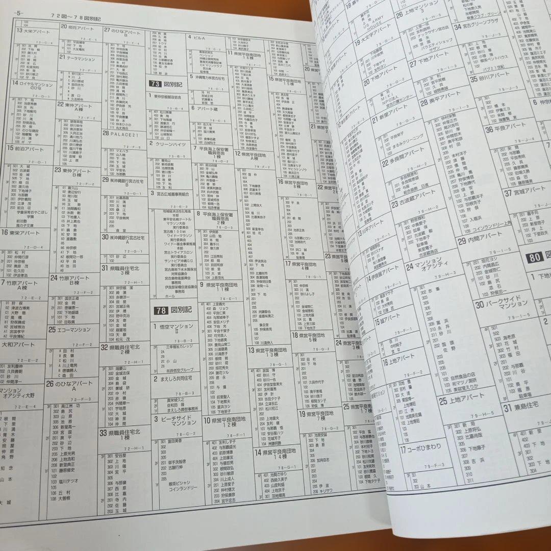 平良市　宮古島　沖縄 地図ガイド 　2004年版　　ゼンリン住宅地図
