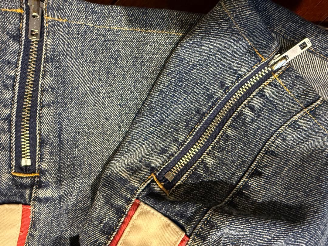 HONDA moussy コラボ ワイドレッグデニム