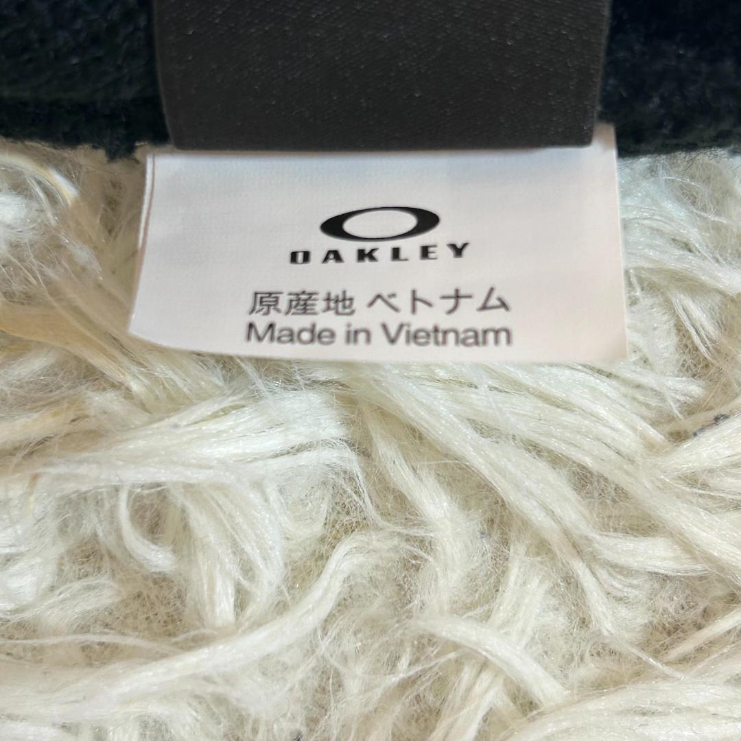 人気　OAKLEY　オークリー　ニットキャップ　ビーニー　刺繍ロゴ　ストリート