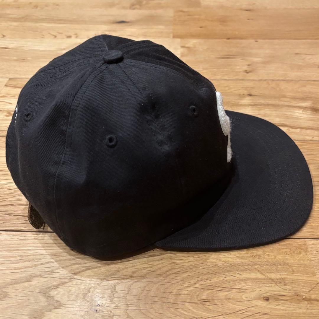 【希少】Supreme Chenille S Logo 6-Panel ブラック