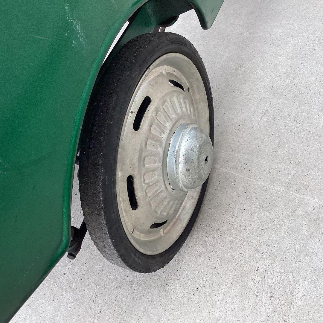 ⭐︎レトロ⭐︎モーリ　ブリキ　手押し　足こぎ　車