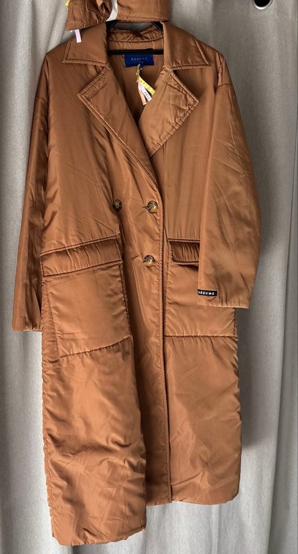 résumé 中綿ロングコート　ear PAPILLONNER