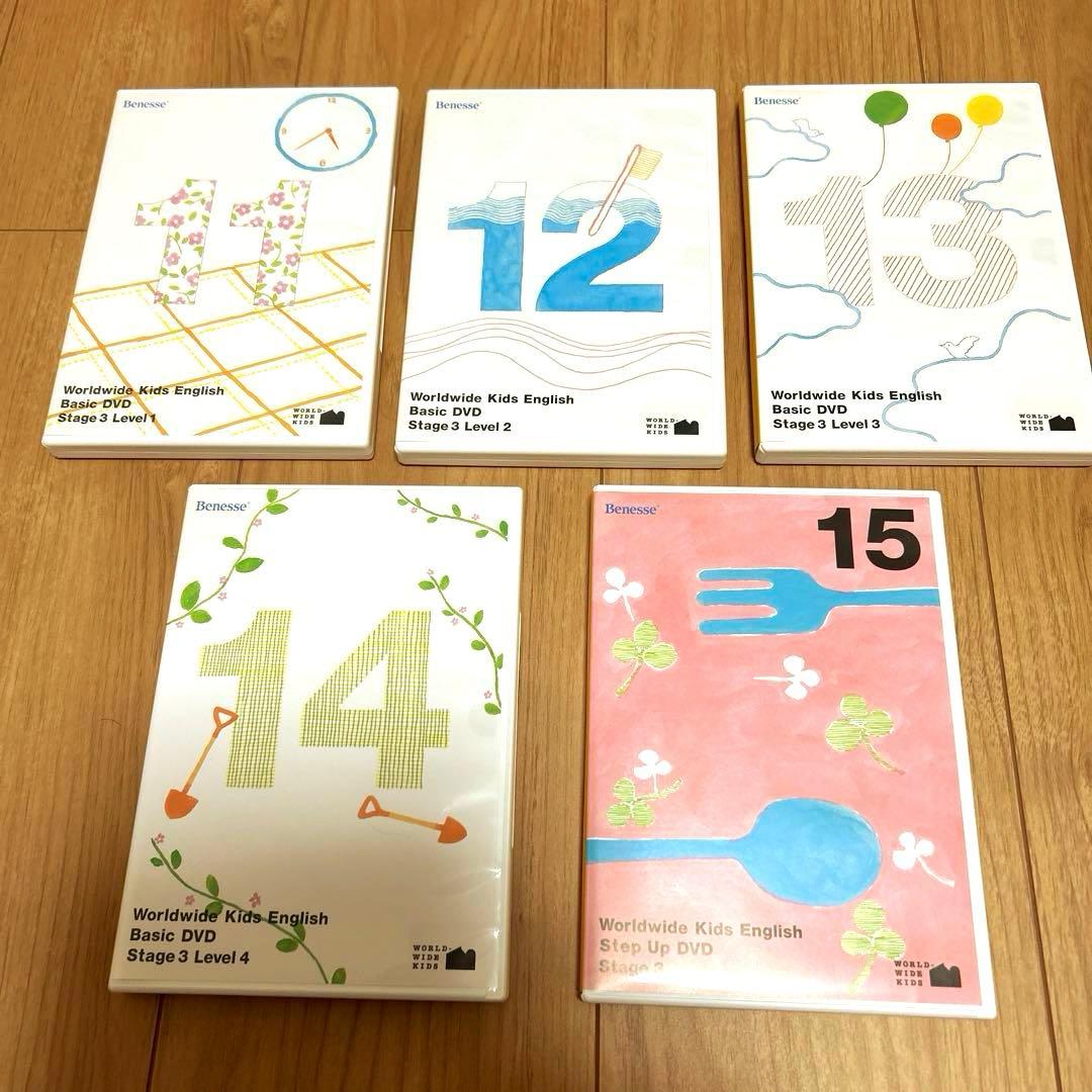 Worldwide Kids English Basic DVD セット