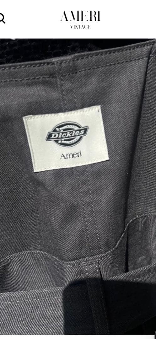 アメリヴィンテージ　Dickies® × Ameri PLEATS DRESS